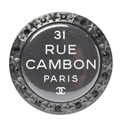 Chanel Crystal 31 Rue Cambon Paris Coco Mania Brooch 1 of 4