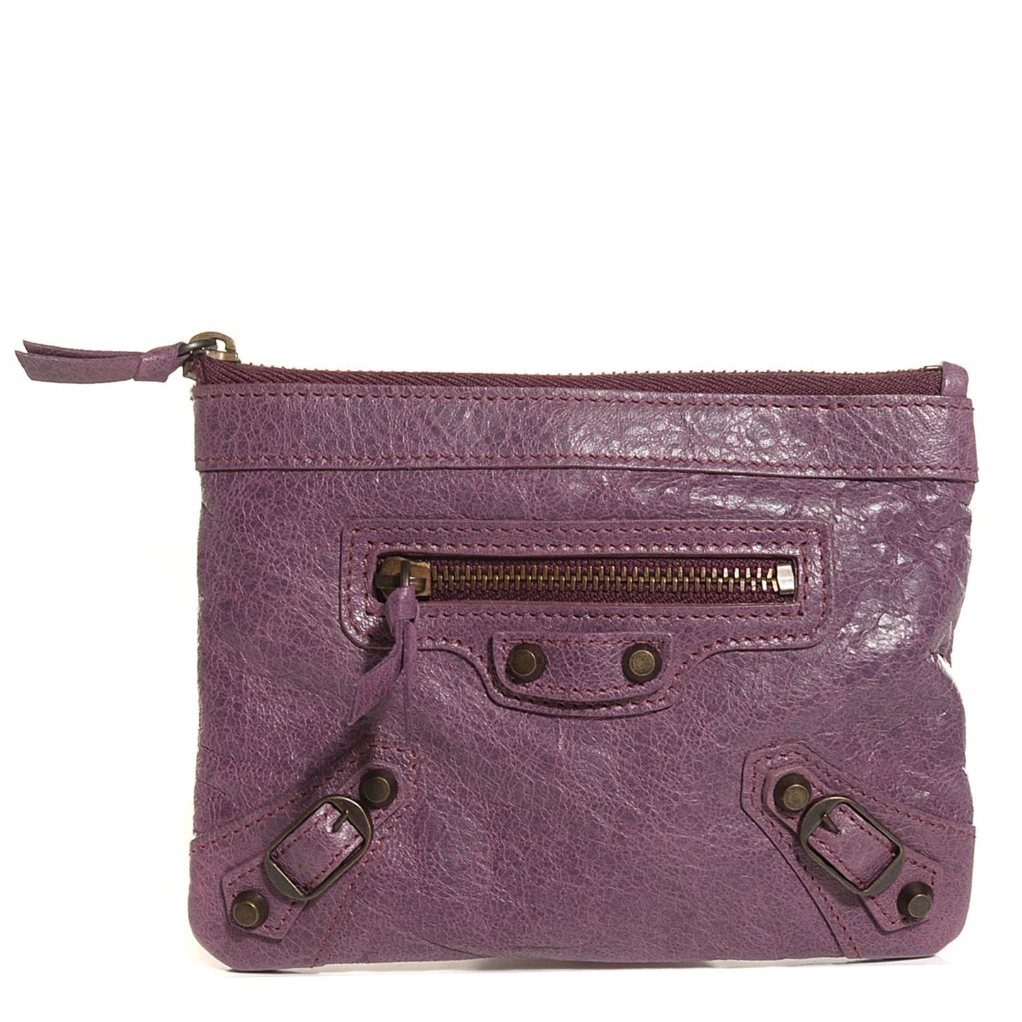 Agneau Classic Hardware M Porte-Monnaie Coin Purse Murier