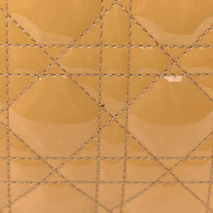 Christian Dior Patent Cannage Medium Lady Dior Dark Beige 10 of 10