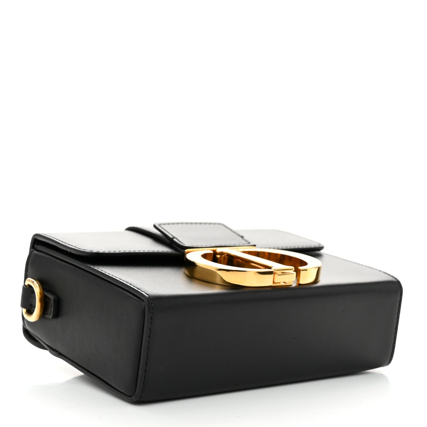 Box Calfskin 30 Montaigne Box Bag Black