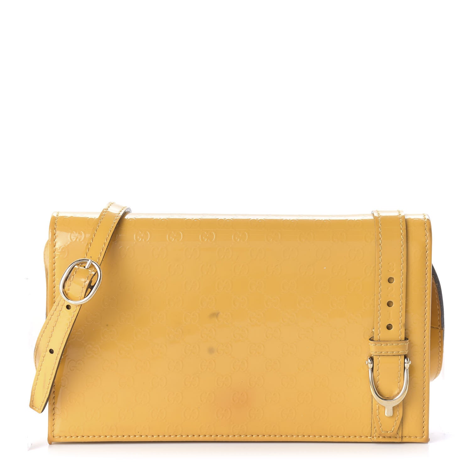 Gucci Patent Microguccissima Mini Nice Wallet Bumblebee 1 of 10