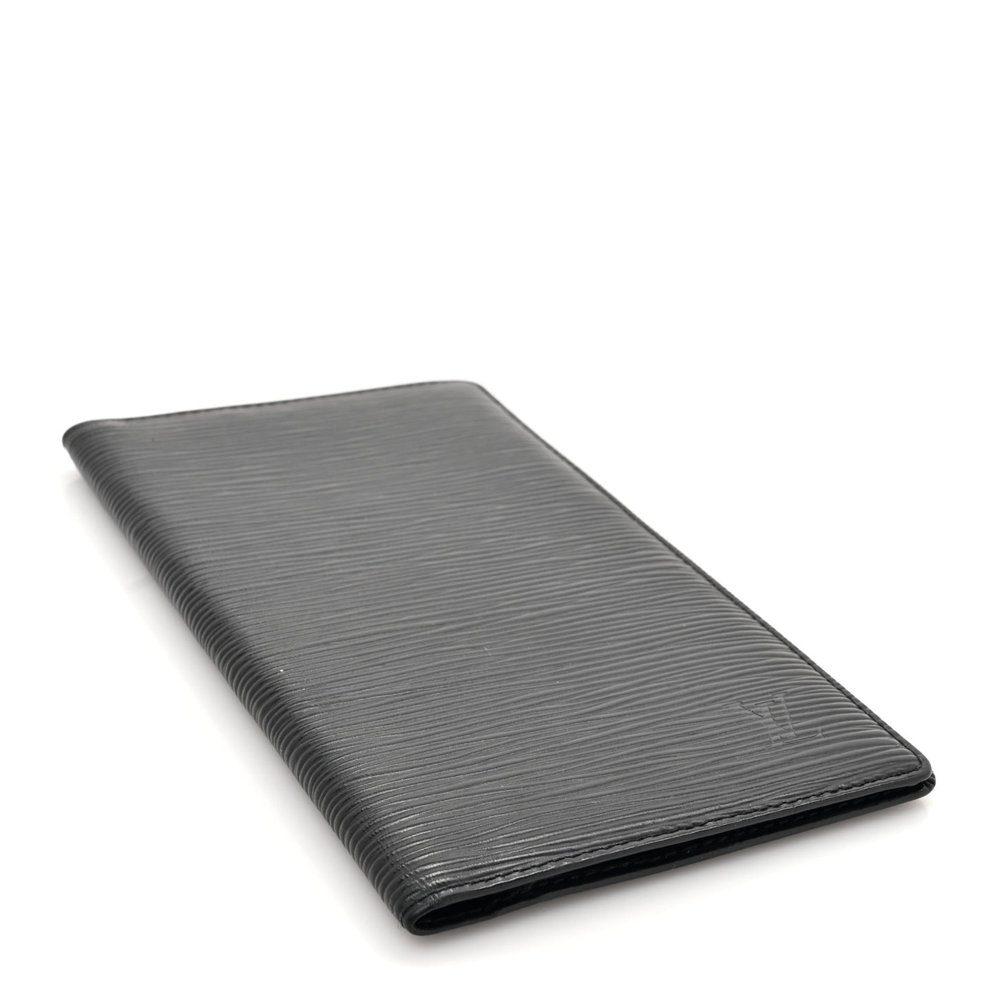 Epi Checkbook Organizer Wallet Black