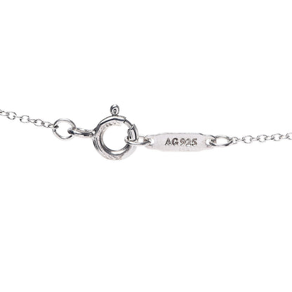 Tiffany Sterling Silver Titanium 1837 Circle Pendant Necklace 6 of 7