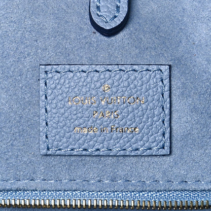 Louis Vuitton Empreinte Monogram Giant By The Pool Onthego MM Summer Blue 5 of 10