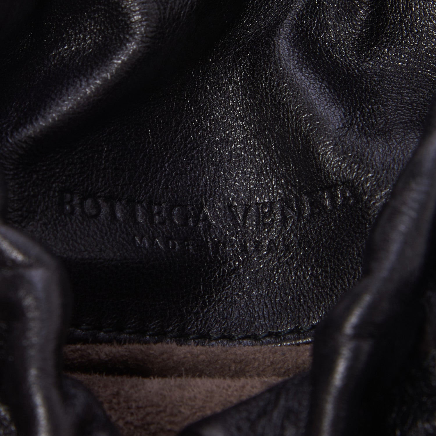 Bottega Veneta Calfskin Intrecciato Small Elastic Flap Black 7 of 7