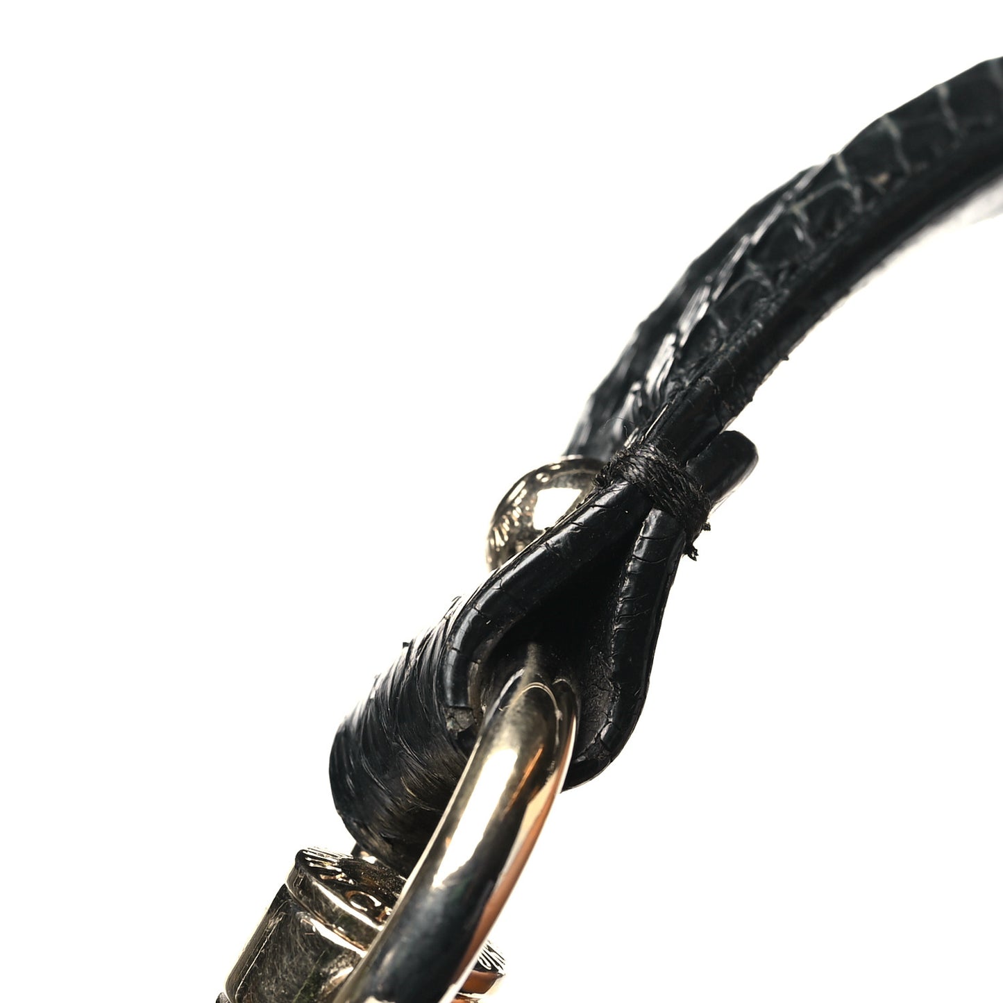 Deerskin Snakeskin Solar Hobo Black