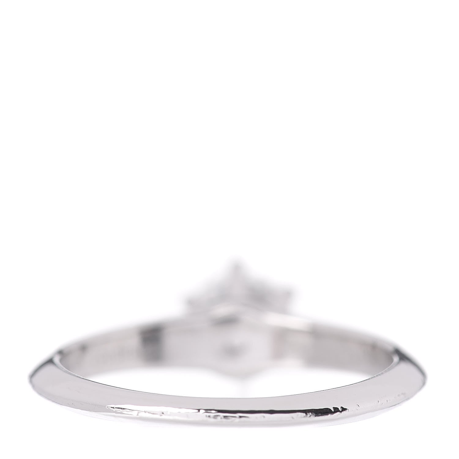 Tiffany Platinum Diamond .66ct Solitaire Engagement Ring 50 5.25 4 of 7