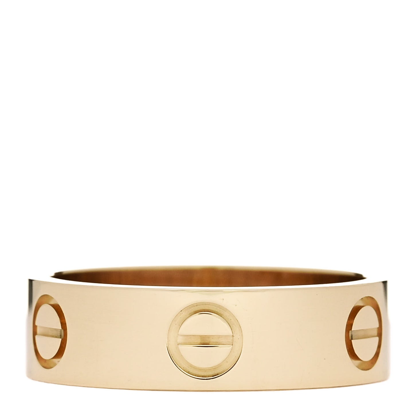 18K Yellow Gold 5.5mm LOVE Ring 54 7