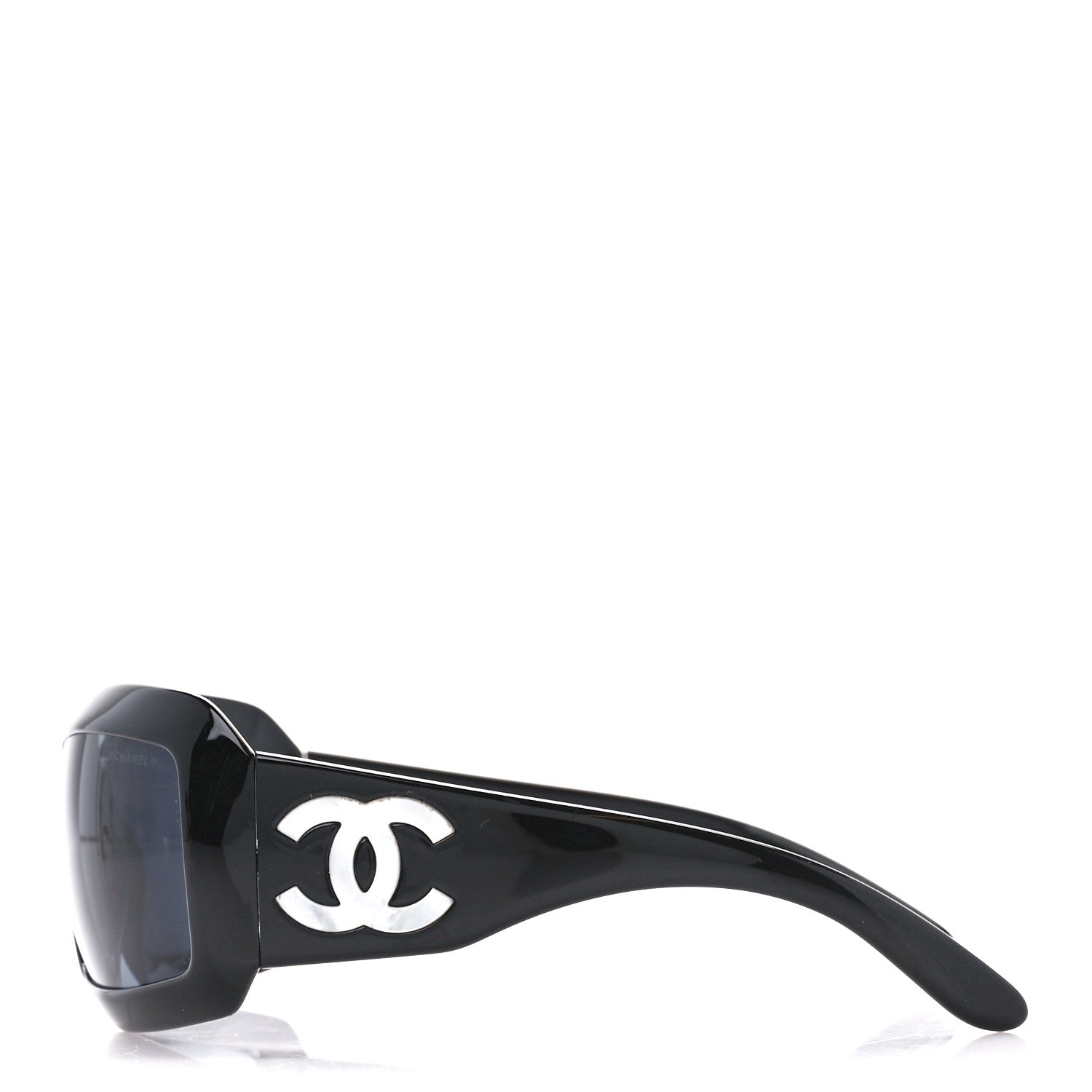 Chanel Mother of Pearl CC Sunglasses 5076-H Black 3 of 10