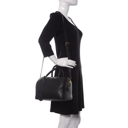 Louis Vuitton Empreinte Speedy Bandouliere 25 NM Black 2 of 13