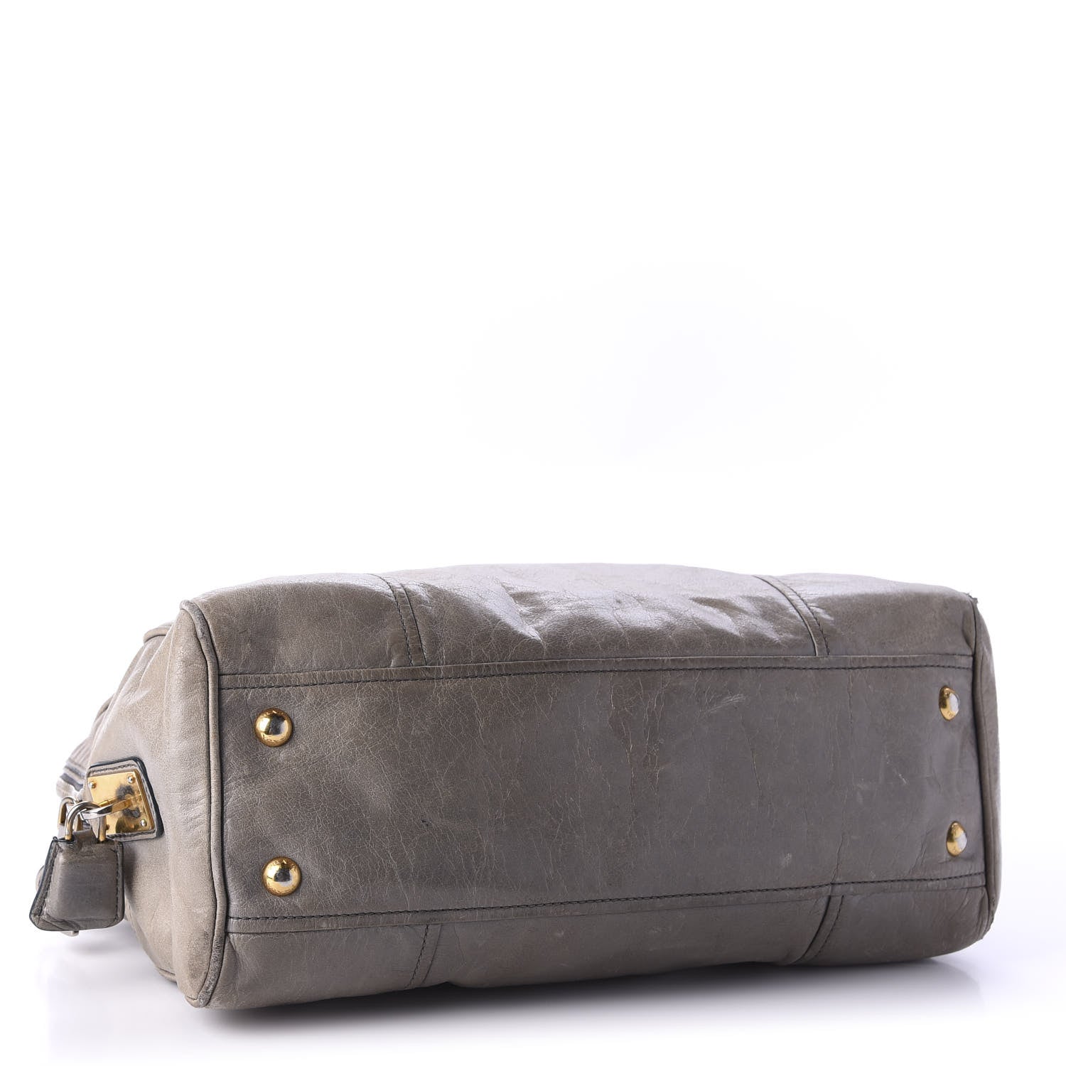 Prada Vitello Shine Bauletto Argilla 4 of 22