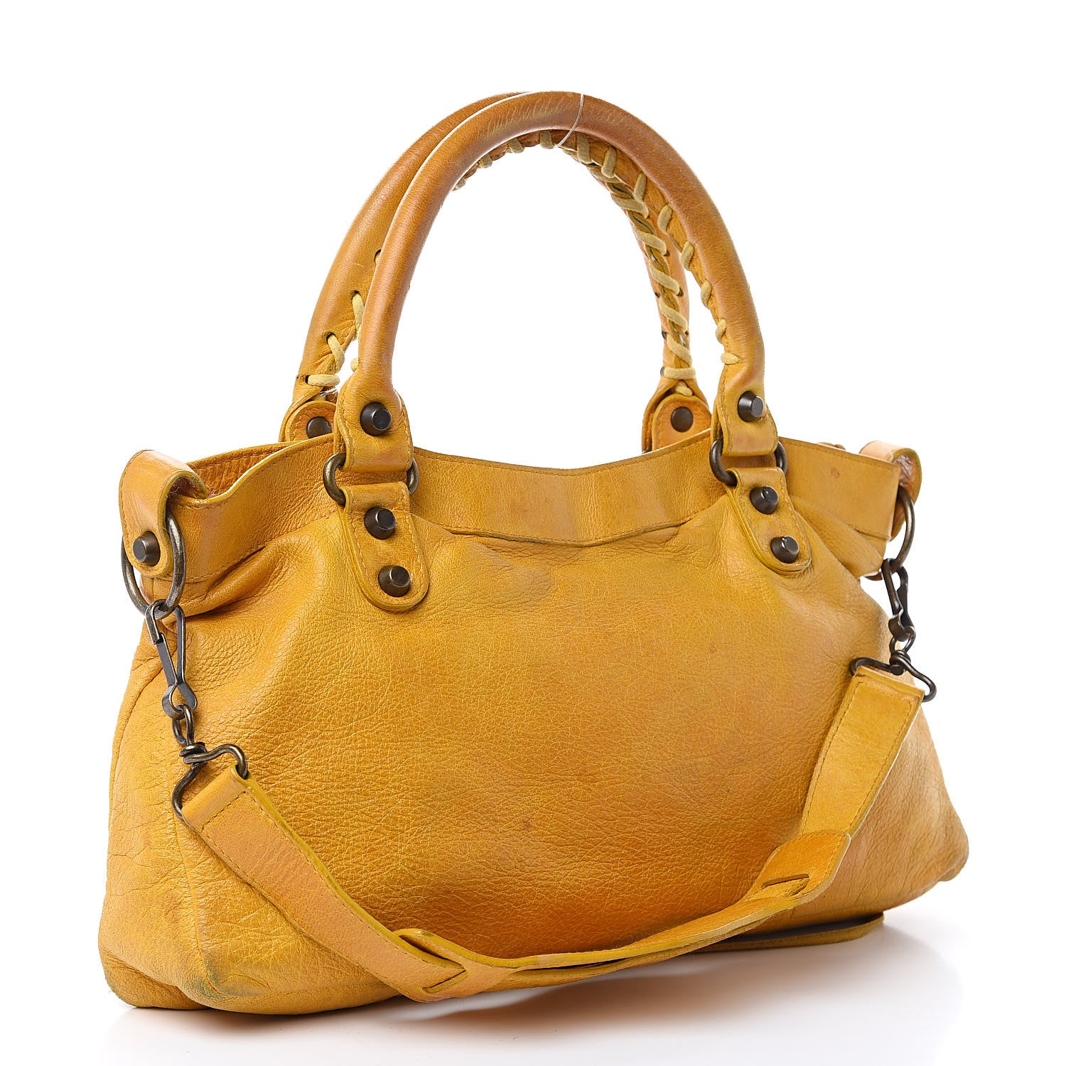 Balenciaga Agneau Classic Hardware First Marigold 3 of 20