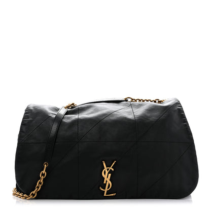 Saint Laurent Lambskin Matelasse Monogram Large Jamie 4.3 Black 1 of 12