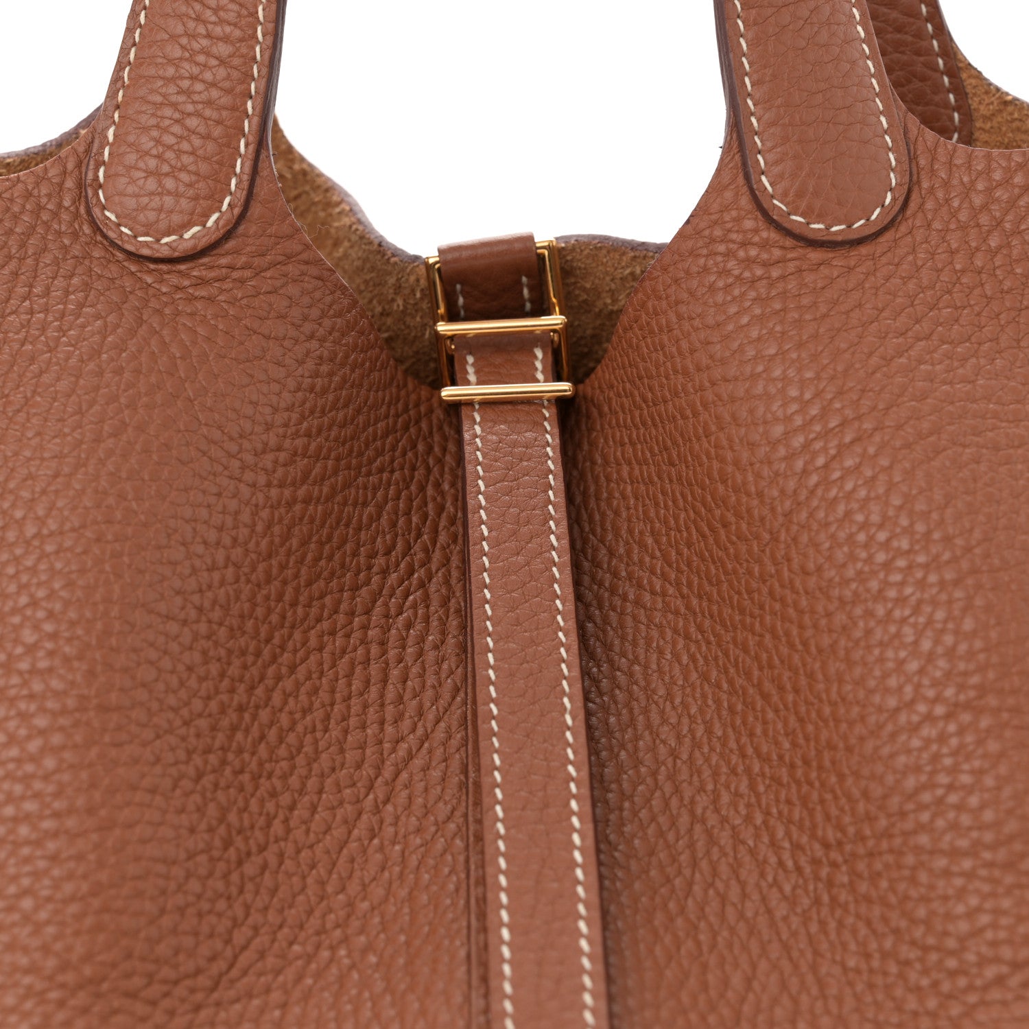 Hermes Taurillon Clemence Picotin Lock 18 PM Gold 8 of 12