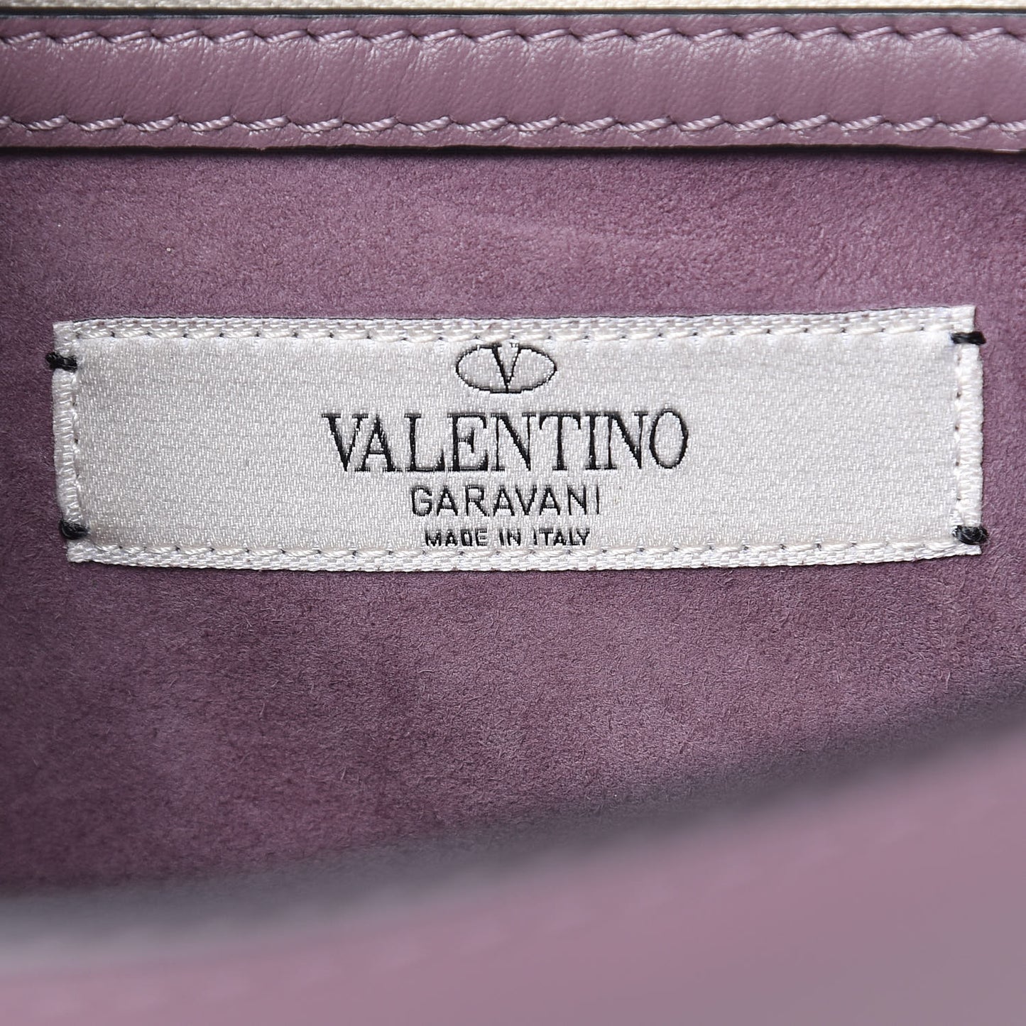 Vitello Monogram Kimono 1997 Print Medium Glam Lock Rockstud Flap Dark Mauve