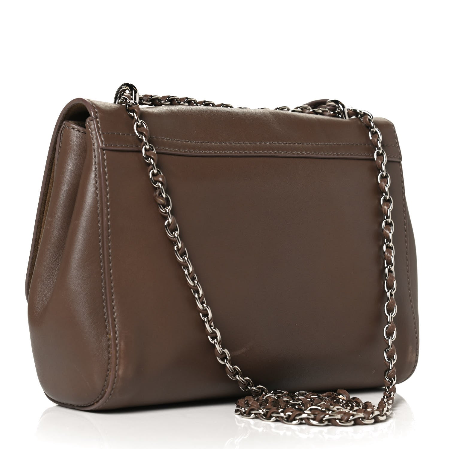 Mulberry Natural Calfskin Small Lily Flap Clay 2 of 12