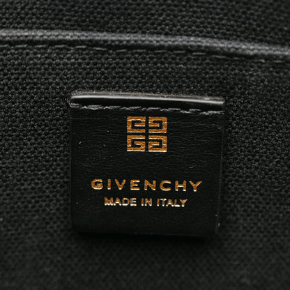 Givenchy Canvas Jacquard 4G Small Chain Tote Black 6 of 10
