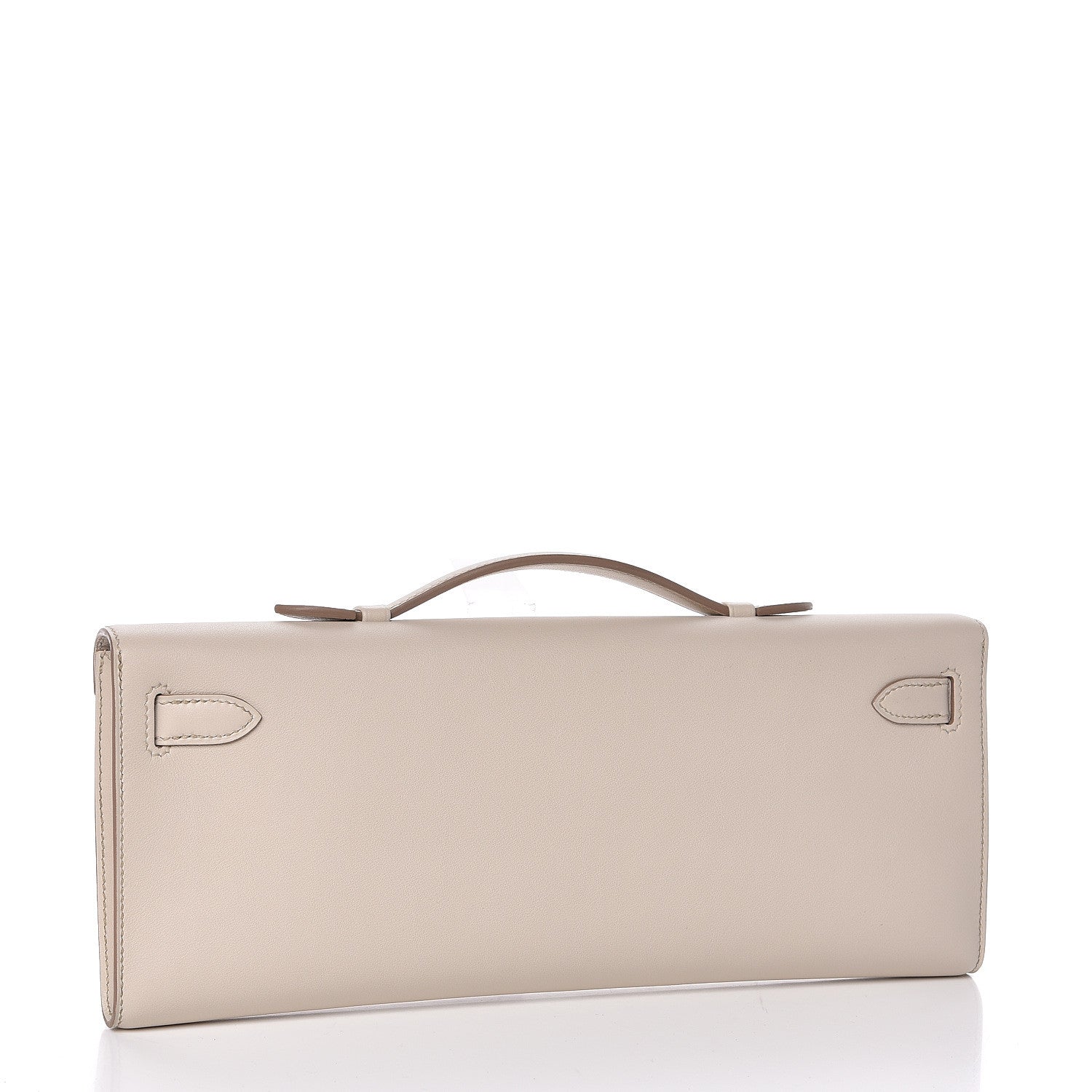 Hermes Swift Kelly Cut Clutch Pochette Beton 3 of 24