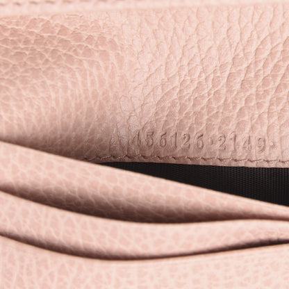 Gucci Dollar Calfskin GG Marmont Card Case Perfect Pink 6 of 8
