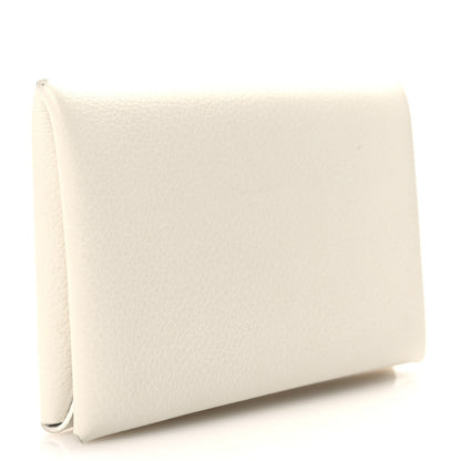 Hermes Evercolor Calvi Card Case Nata 3 of 7