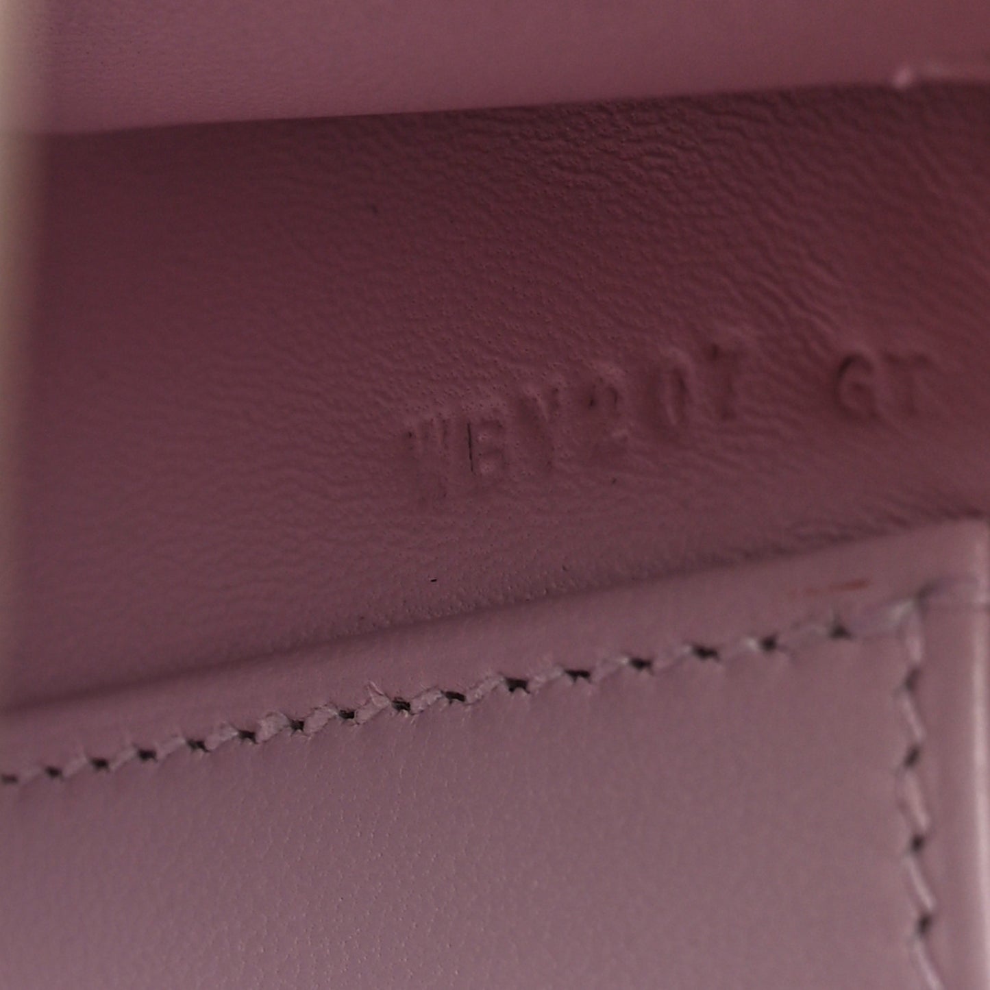 Epsom Mini Kelly Sellier 20 Mauve Pale