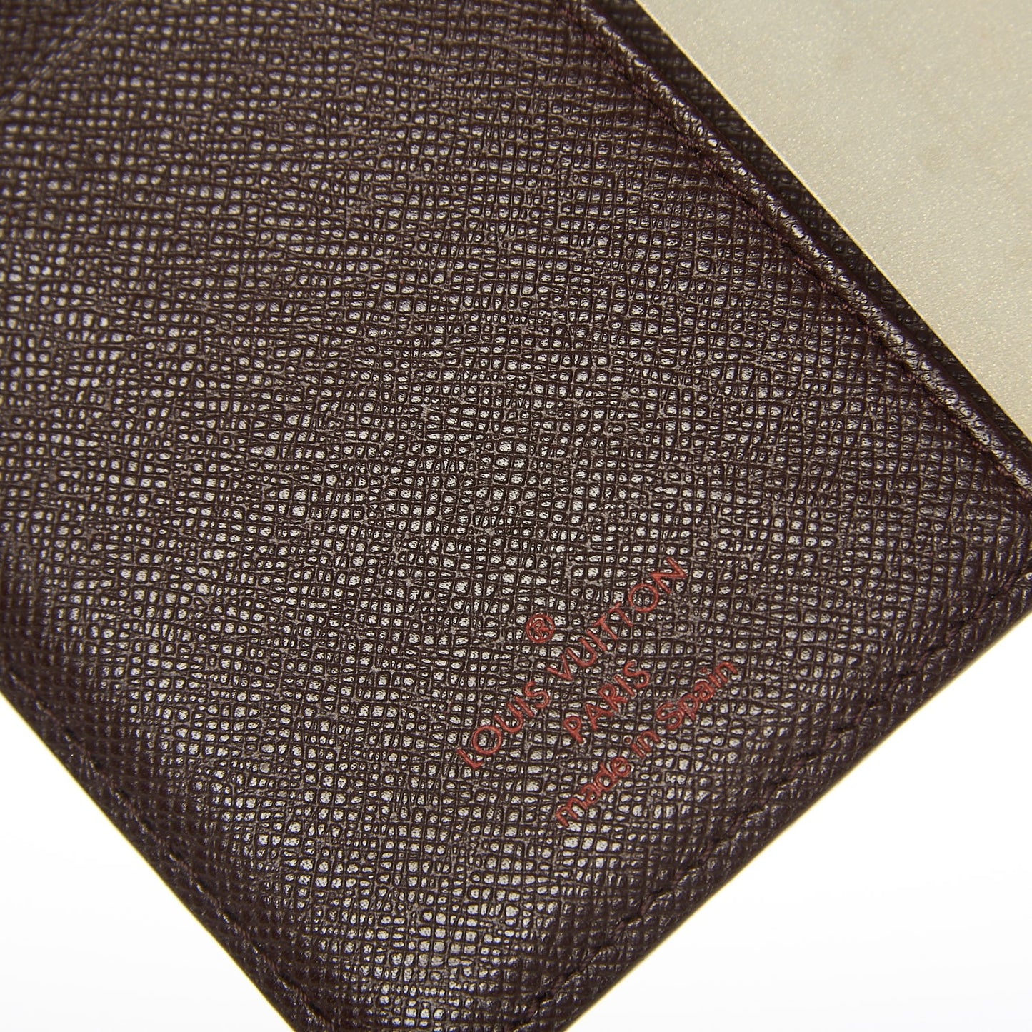 Damier Ebene Small Ring Agenda Cover