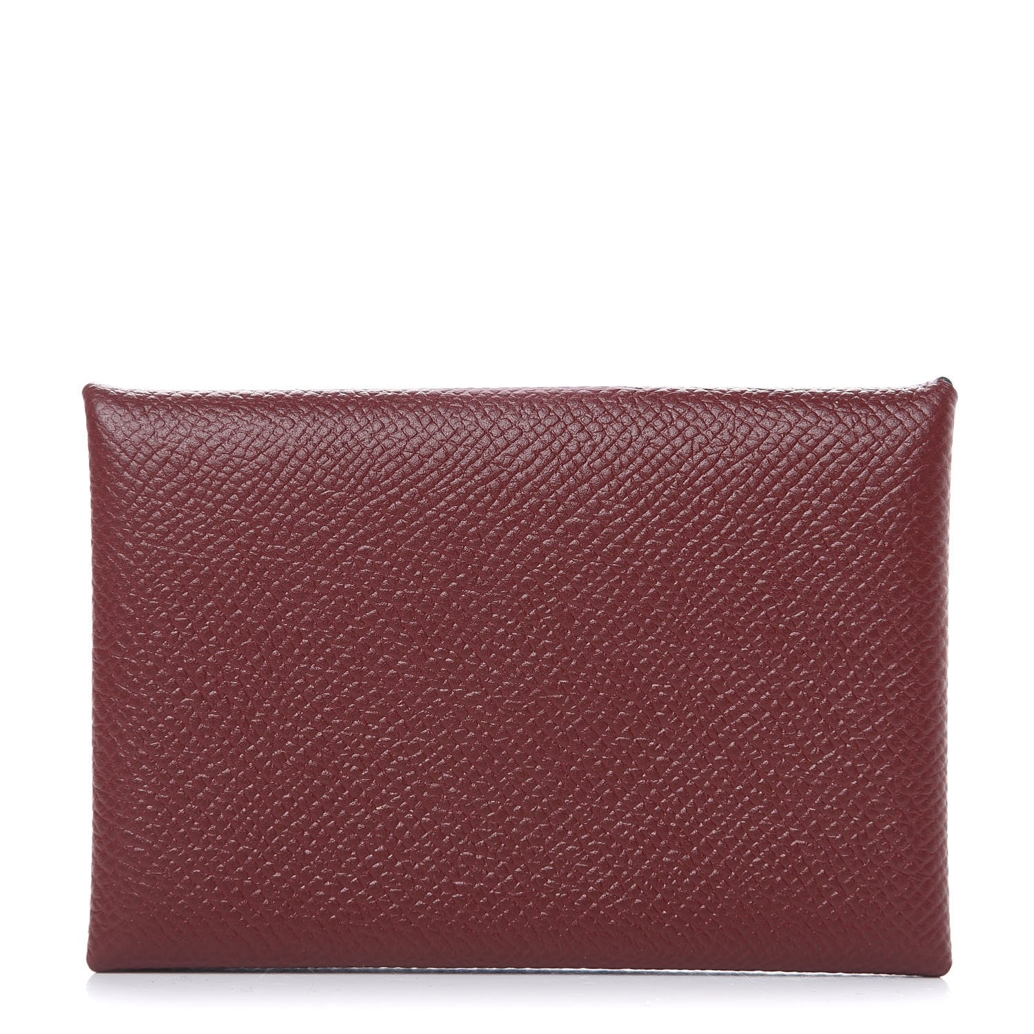 Hermes Epsom Calvi Card Case Rouge H 1 of 7