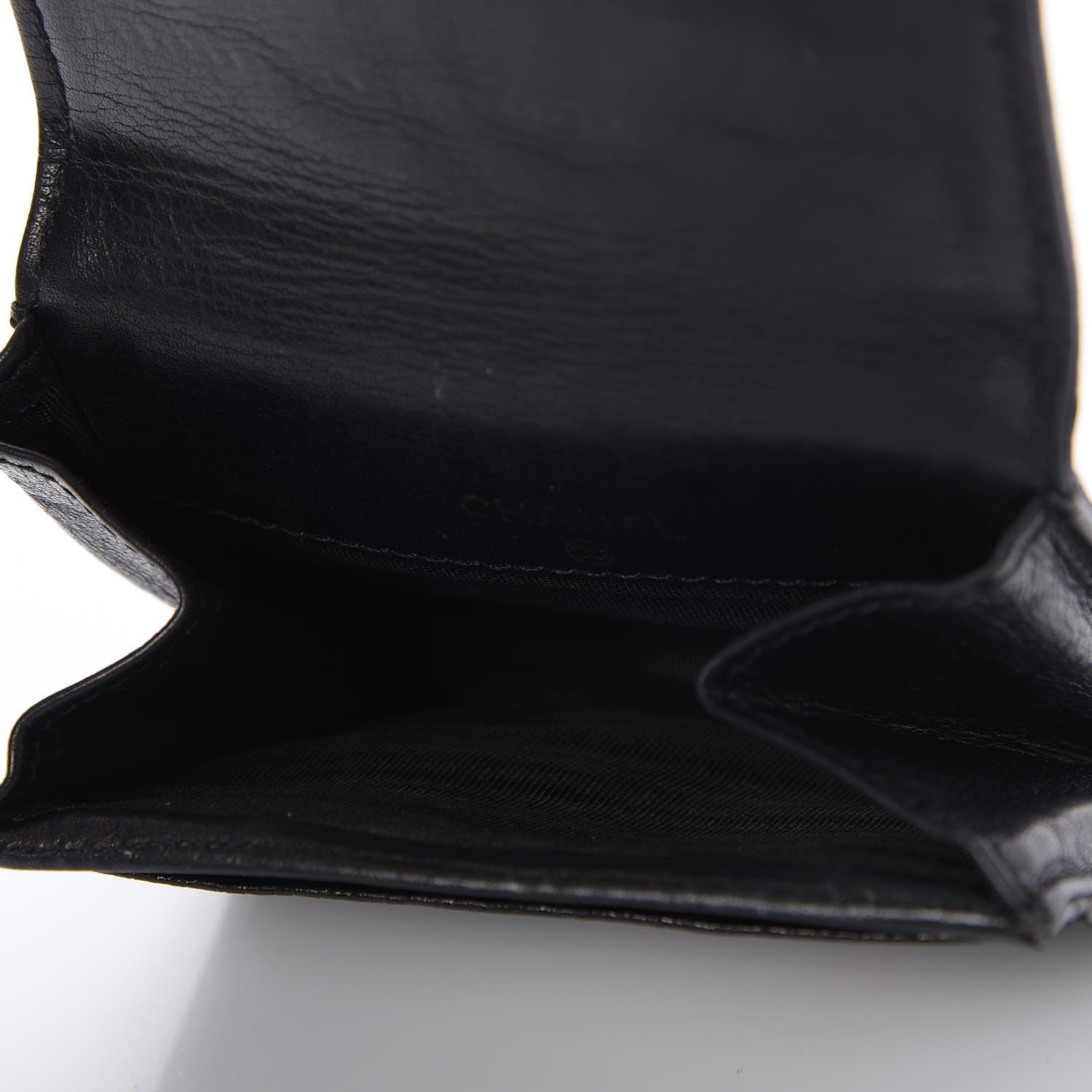 Chanel Caviar Timeless CC Flap Card Holder Black 5 of 9