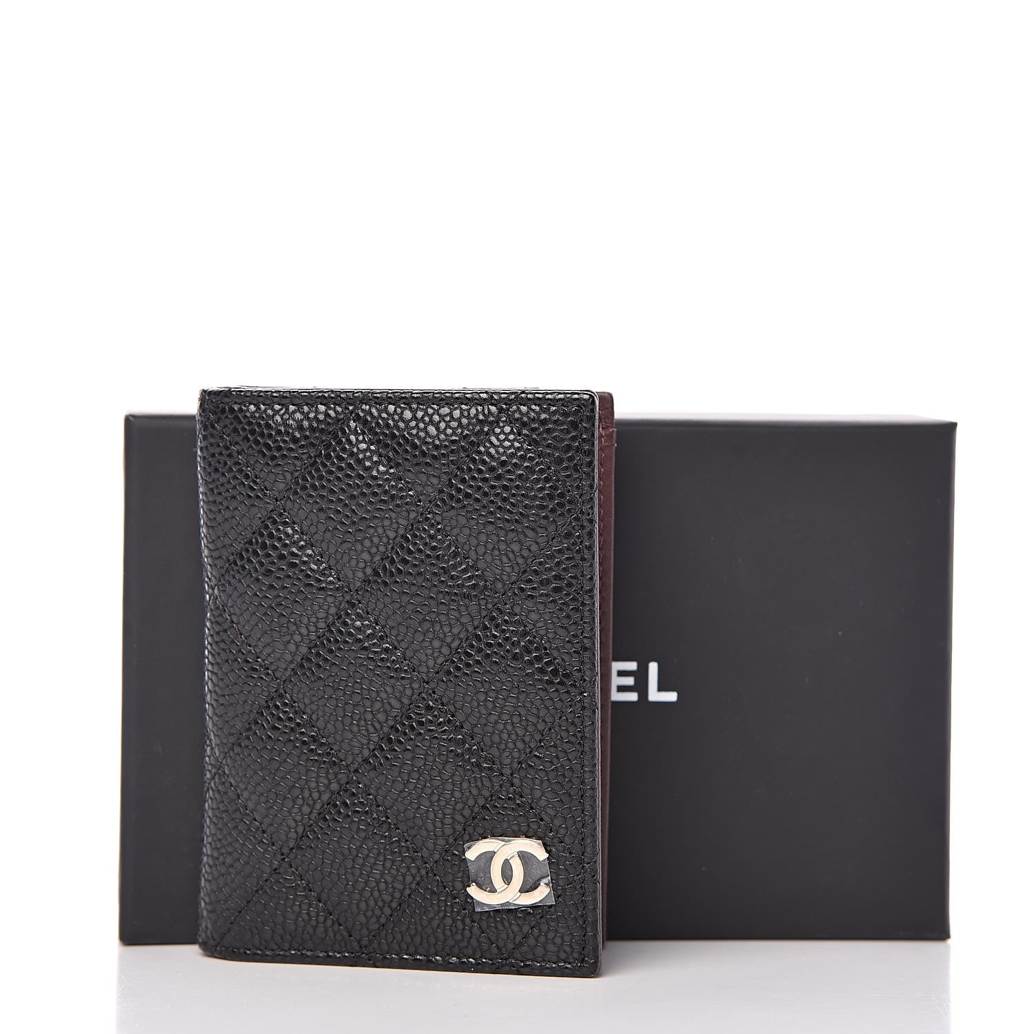 Chanel Caviar Quilted Card Holder Wallet Black 8 of 8