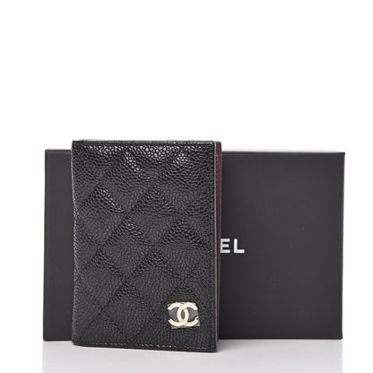 Chanel Caviar Quilted Card Holder Wallet Black 8 of 8
