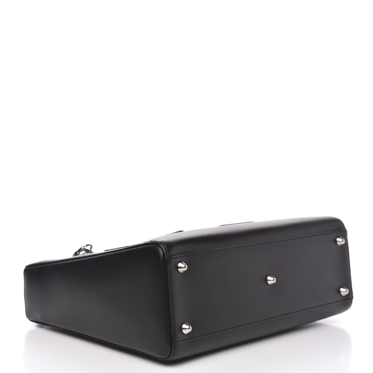 Smooth Calfskin Large Lucky Badges Lady Dior Black