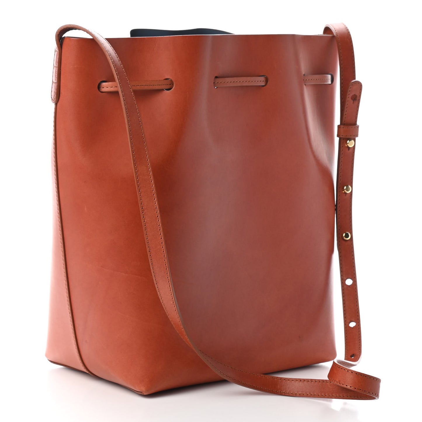 Calfskin Bucket Bag Brandy