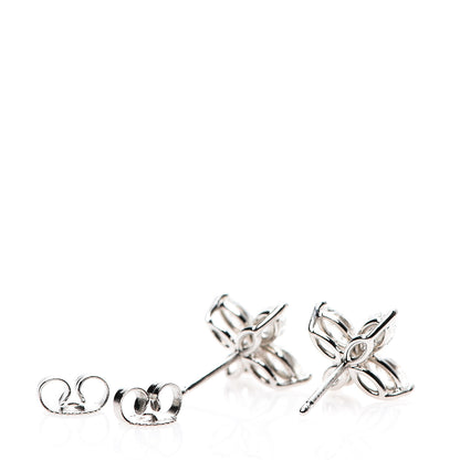 Tiffany Platinum Diamond Large Victoria Earrings 3 of 4