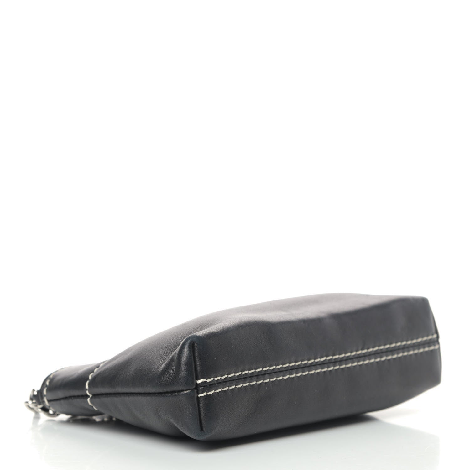 Chanel Lambskin Lax Pochette Black 3 of 7