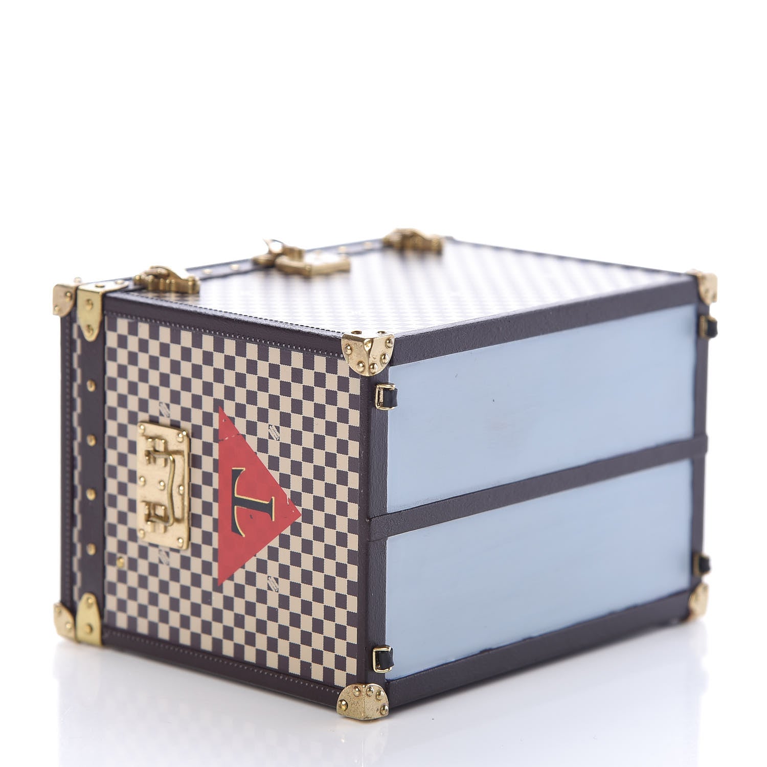 Louis Vuitton Damier Ebene Trunk Paperweight 4 of 7