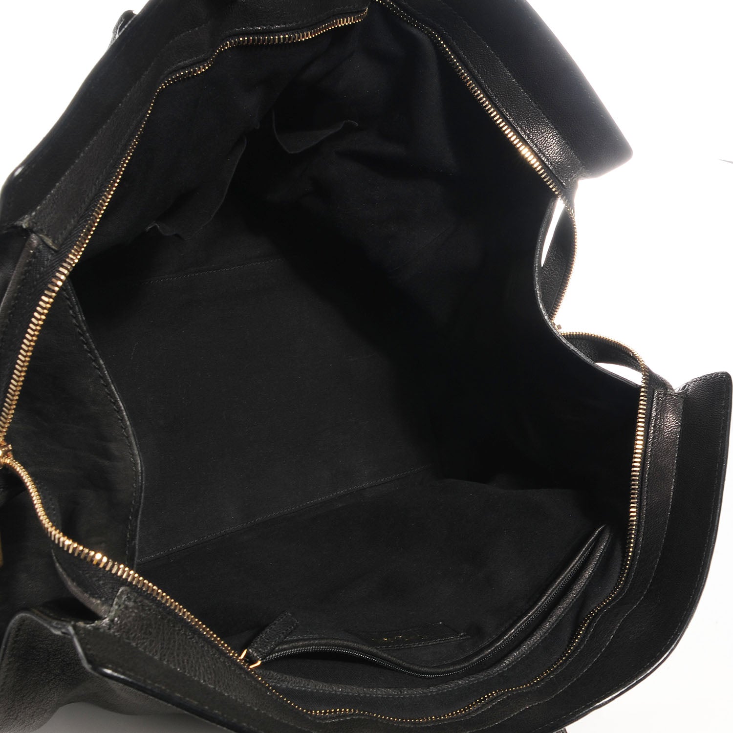 Saint Laurent Sheepskin Large Cabas ChYc Black 5 of 9