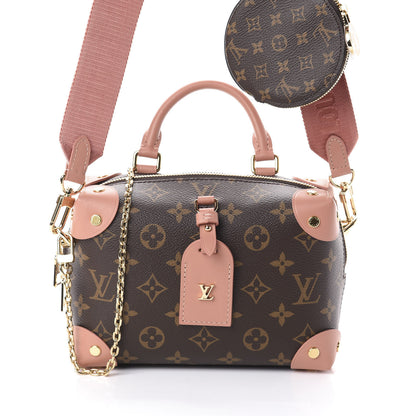 Louis Vuitton Monogram Petite Malle Souple Peach 7 of 9