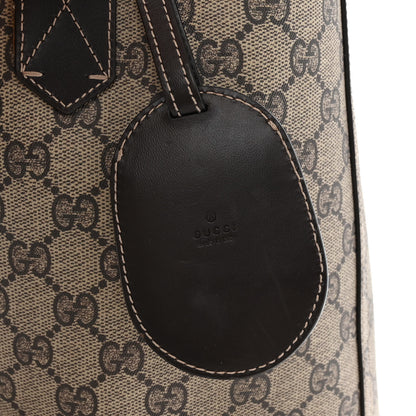 Gucci GG Supreme Monogram Small Reversible Tote Black 20 of 20