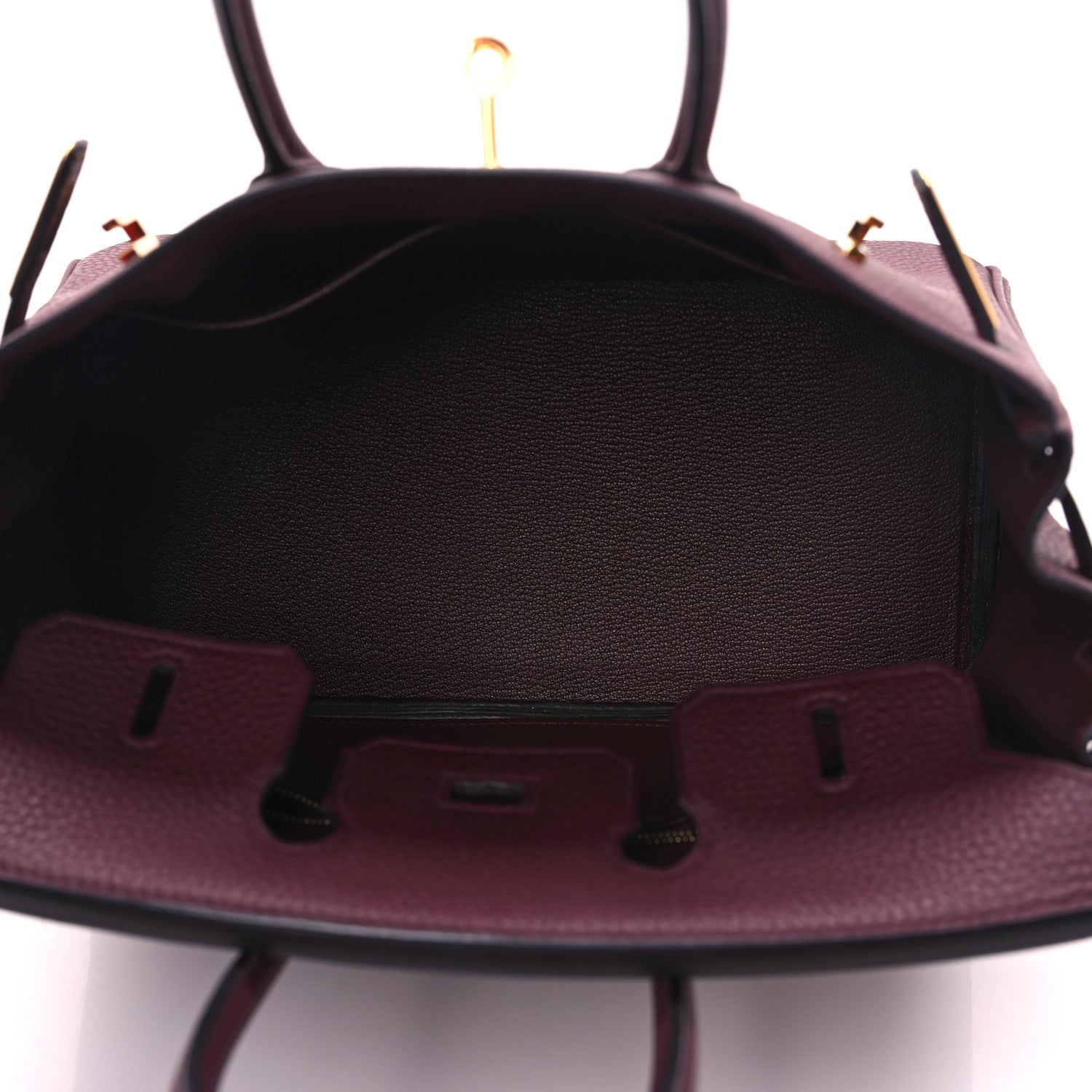 Hermes Togo Birkin 25 Bordeaux 5 of 12