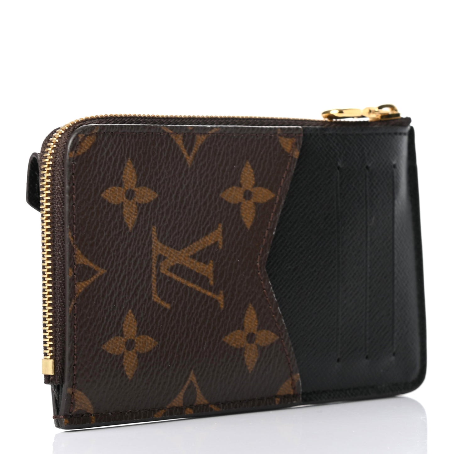 Monogram Recto Verso Card Holder Black