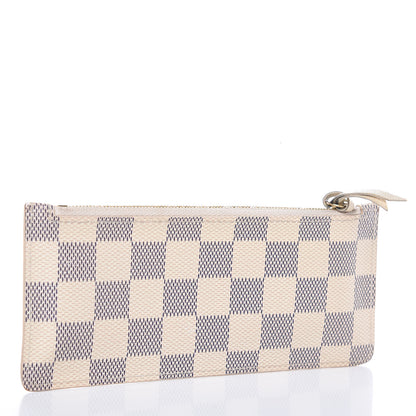 Louis Vuitton Damier Azur Josephine Wallet Zippered Insert 3 of 10