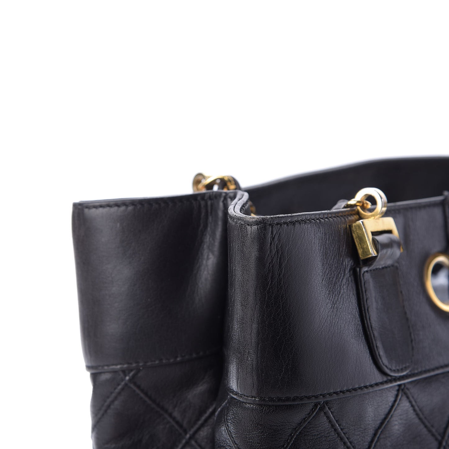 Caviar Shoulder Bag Black