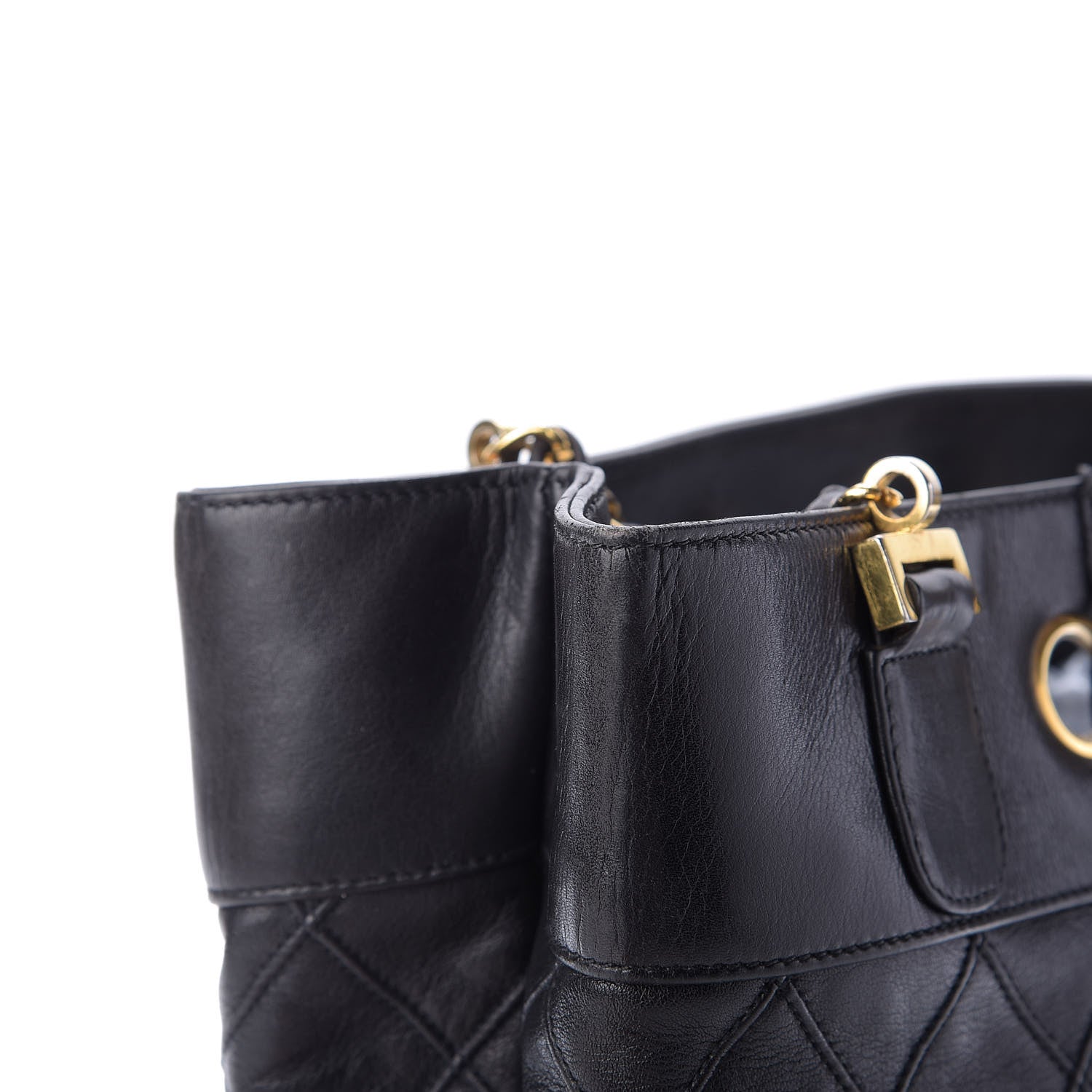 Chanel Caviar Shoulder Bag Black 9 of 9