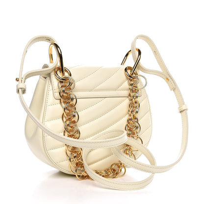 Chloe Calfskin Quilted Mini Drew Bijou Shoulder Bag Natural White 2 of 9