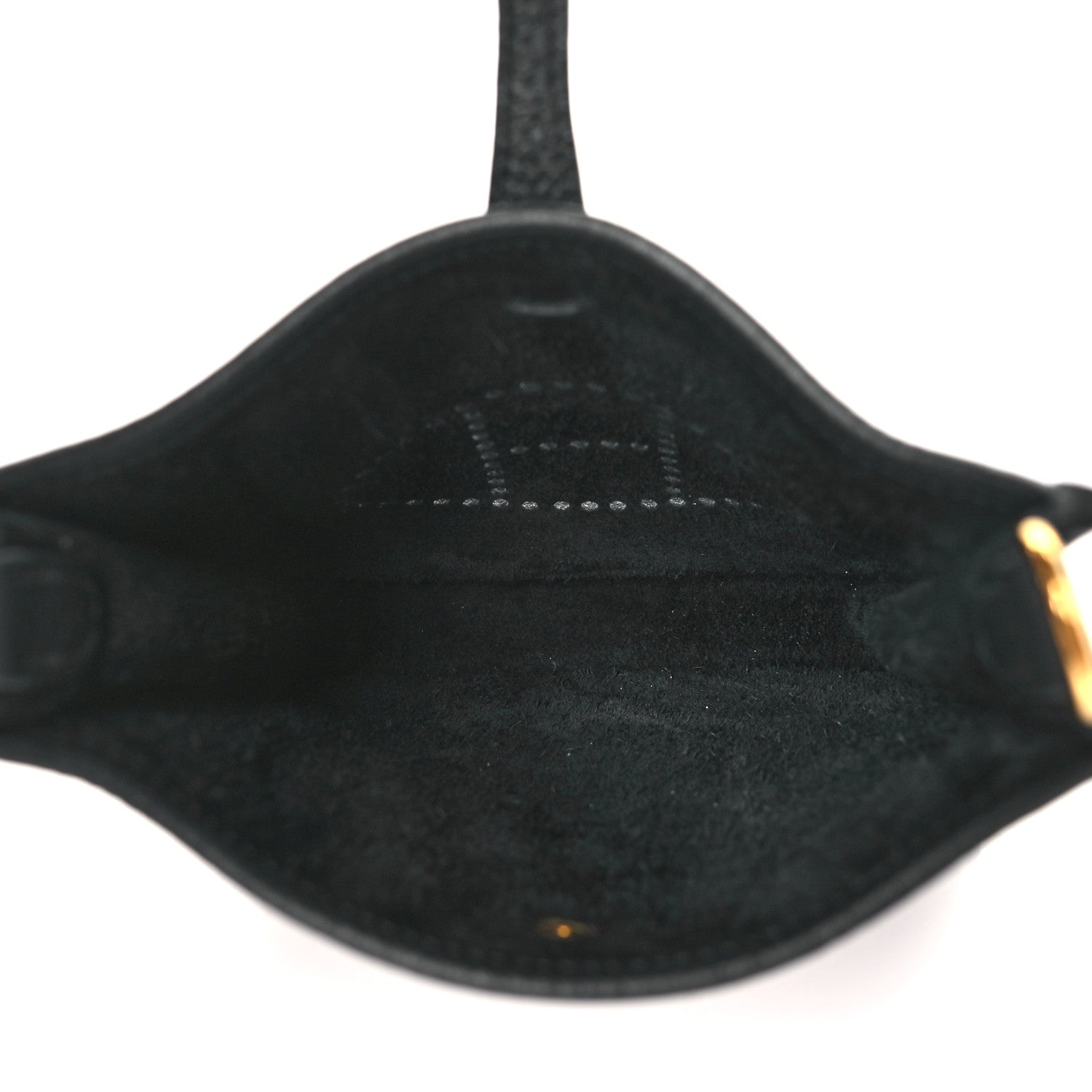 Hermes Taurillon Clemence Evelyne TPM Black 5 of 10