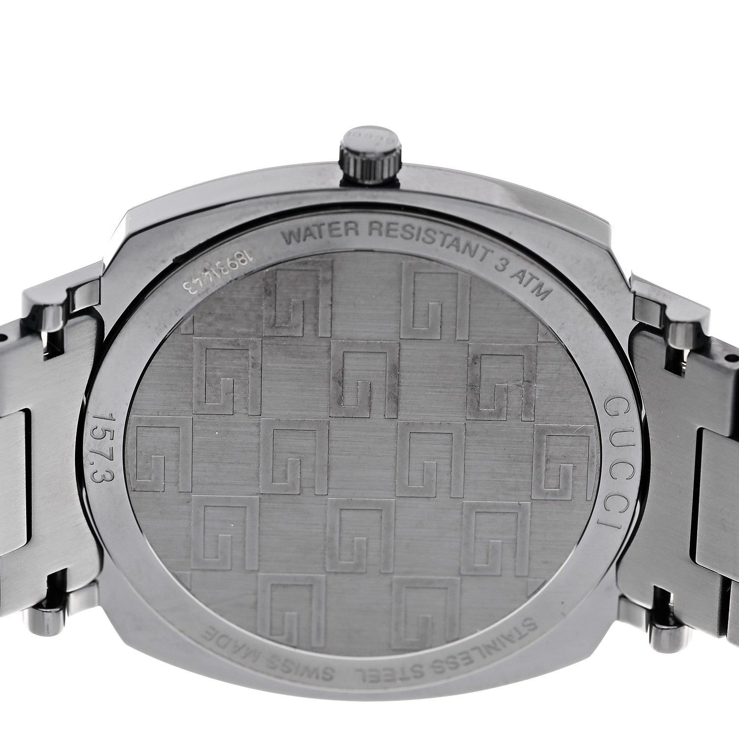 Gucci PVD Stainless Steel 38mm Grip Quartz Watch Black 4 of 5