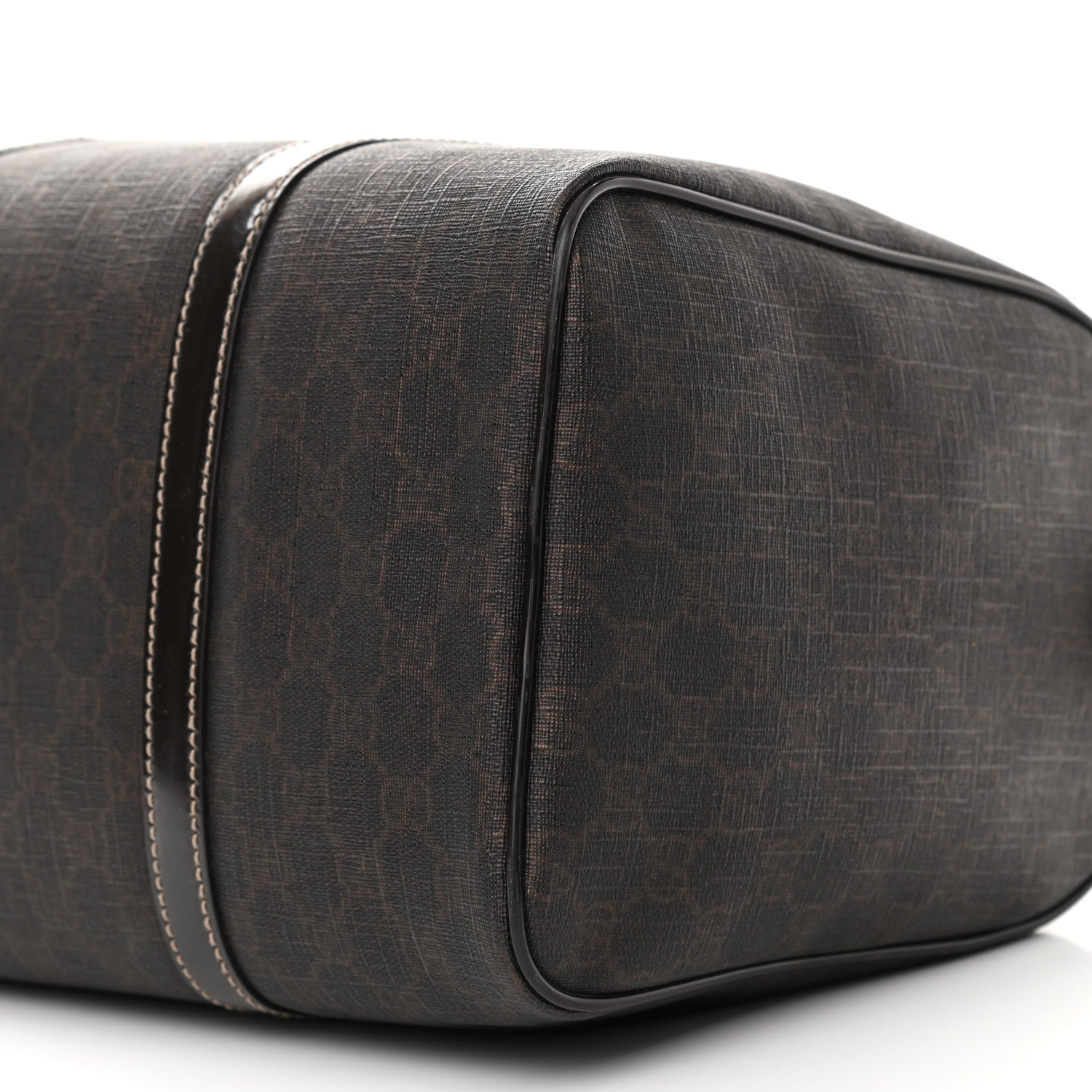 Gucci GG Supreme Monogram Medium Boston Dark Brown 10 of 10