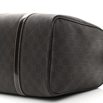 Gucci GG Supreme Monogram Medium Boston Dark Brown 10 of 10