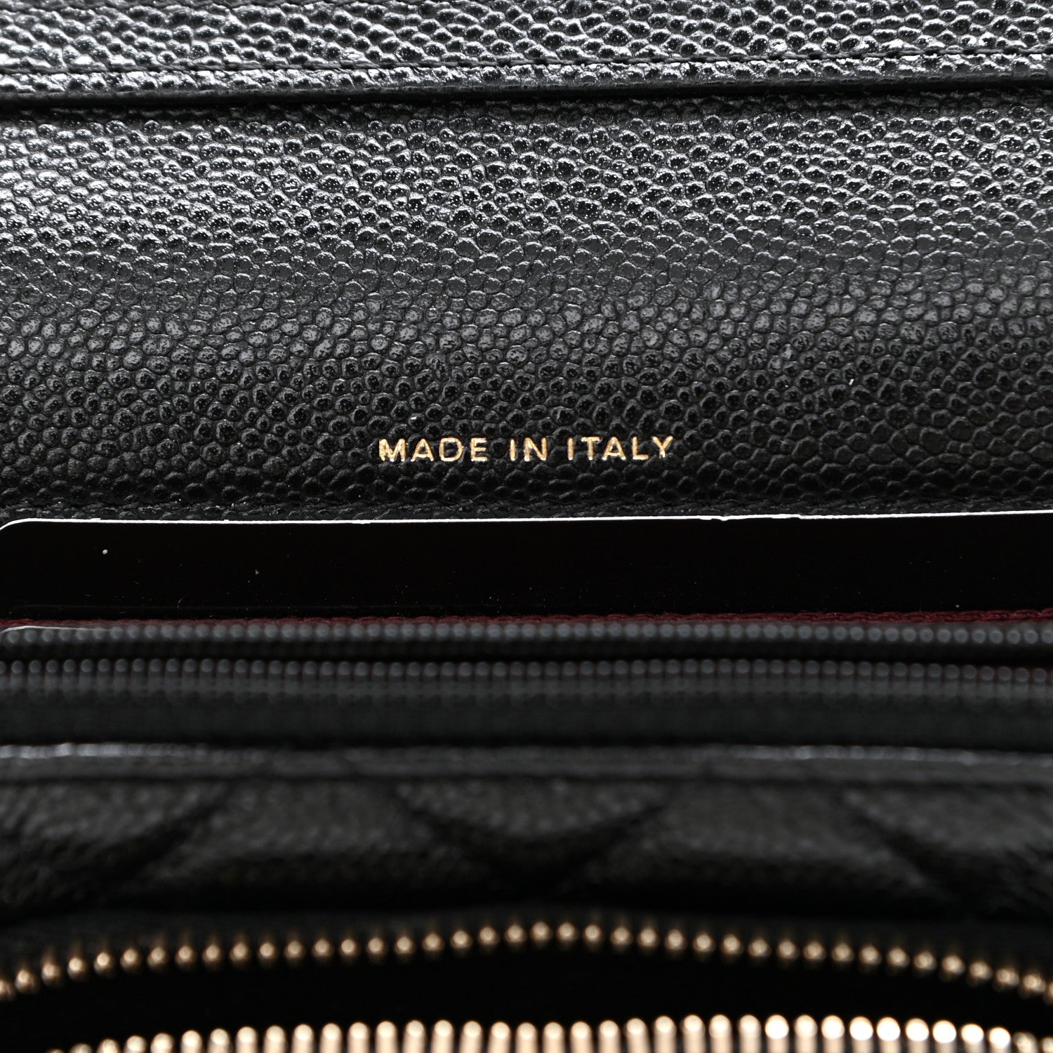 Chanel Caviar Quilted Business Affinity Clutch With Chain Black 6 of 11