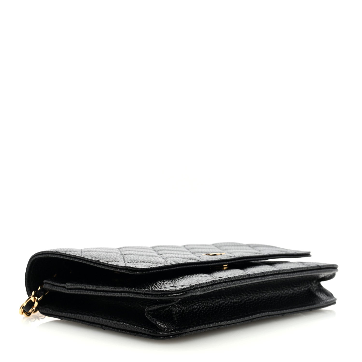 Chanel Caviar Quilted Wallet on Chain WOC Black 4 of 9